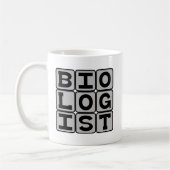 Mug Biologiste, scientifique de la vie (Gauche)