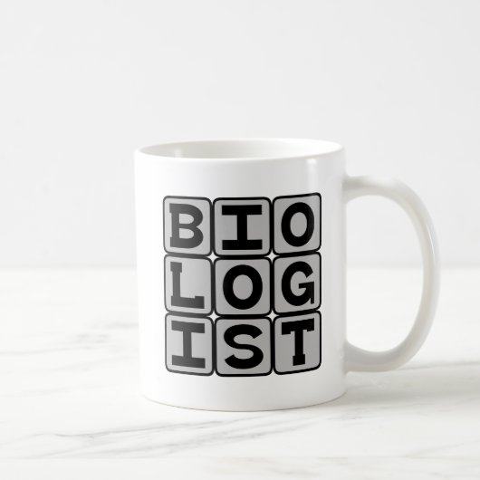 Mug Biologiste, scientifique de la vie (Droite)