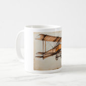 Mug Biplan vintage (Devant gauche)