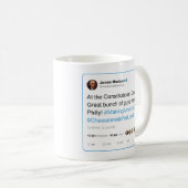 Mug Bips Covfefe constitutionnel de James Madison (Devant droit)