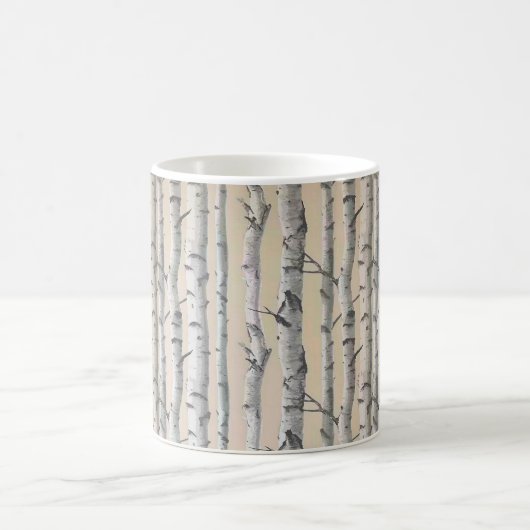 Mug Birch Dans Les Bois À L'Extérieur (Centre)