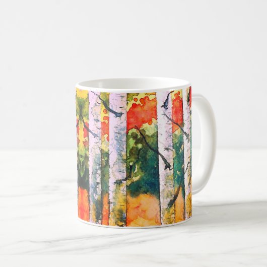 Mug Birch Trees (Devant droit)