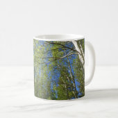 Mug Birch Trees d'été à Rocky Mountain (Devant droit)