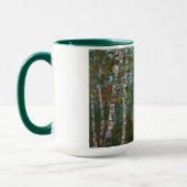Mug Birch Trees in a Forest (Kimon Loghi) (Gauche)