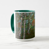 Mug Birch Trees in a Forest (Kimon Loghi) (Devant gauche)