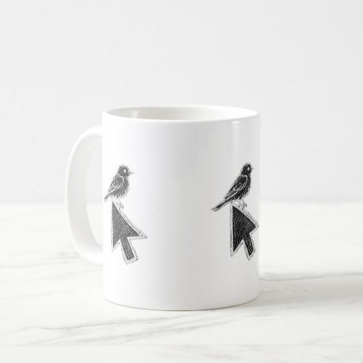 Mug Bird Cursor (Devant gauche)