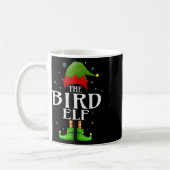 Mug Bird Elf Xmas Matching Family Group (Gauche)