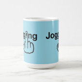 Mug Bird Fliging Flip Jogging (Centre)