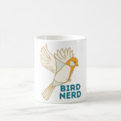Mug bird nerd birder cute bird watcher (Centre)
