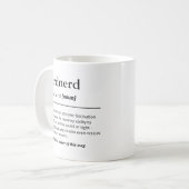 Mug Bird Nerd Definition Funny Birdwatcher Gift (Devant gauche)