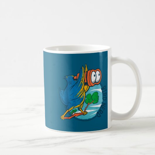 Mug Bird Nerd Funny Bird Watching Birds Lover Ornithol (Droite)