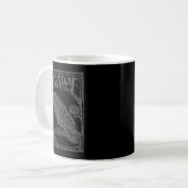 Mug Bird Raven Crow F Caw F Slogan Graphic  (Devant gauche)