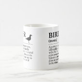Mug Birder definition - wild bird observer (Centre)