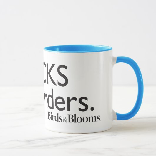 Mug Birders d'amour de poussins (Droite)