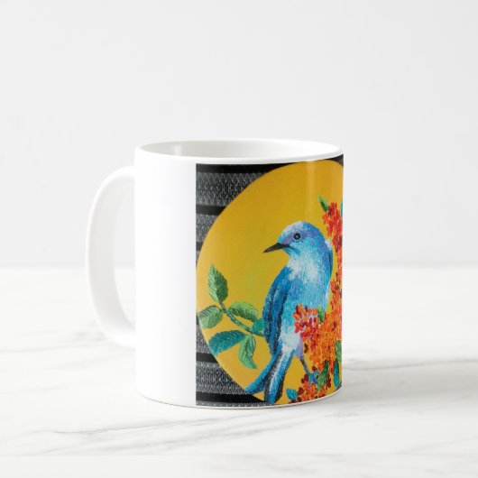 Mug birdie bleue (Devant gauche)