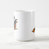Mug Birdorable American Robin Witch Halloween (Centre)