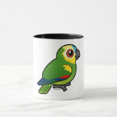 Mug Birdorable Bleu-a affronté le perroquet (Centre)