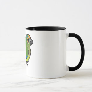 Mug Birdorable Pêche-a affronté la perruche