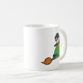 Mug Birdorable Perruche à face rosée Halloween Sorcièr (Devant droit)