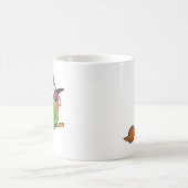 Mug Birdorable Perruche à face rosée Halloween Sorcièr (Centre)