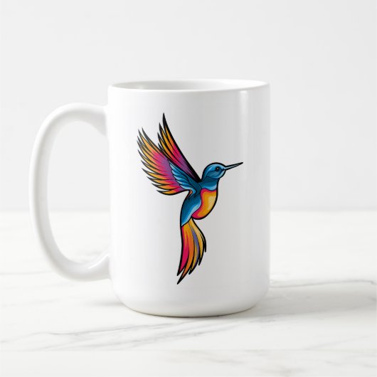 Mug Birdshow mix colors (Gauche)