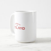 Mug Birmingham Angleterre en détresse (Devant gauche)