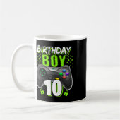 Mug Birthday Boy 10 Video Game Controller 10e B (Gauche)