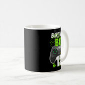 Mug Birthday Boy 12 Video Game Controller 12e B (Devant droit)