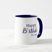 Mug Birthday Celebration (Devant droit)