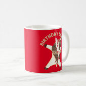 Mug BIRTHDAY SQUAD drôle licorne cadeau d'anniversaire (Devant droit)