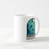 Mug Biscayne National Park Floride Sous-marin Maritime (Devant droit)