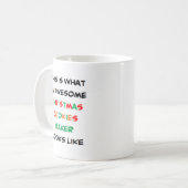 Mug biscuits de noël, génial (Devant gauche)