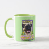 Mug Biscuits d'oeuf de pâques - carlin (Gauche)