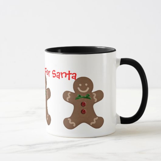 Mug Biscuits En Pain D'Argent Pour Père Noël Coffee Mu (Droite)