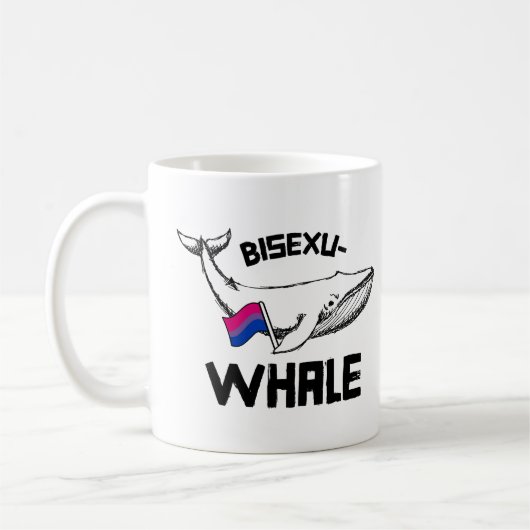 Mug Bisexu baleine Bisexuwhale (Gauche)