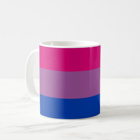 Mug Bisexual pride (Devant gauche)