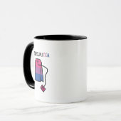 Mug BisexualiTEA Bi Pride Drapeau Thé bisexuel (Devant gauche)
