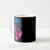 Mug Bisexuel Bi Pride Drapeau Young Wild Et Bi (Devant gauche)