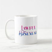 Mug bisexuel légal (Gauche)
