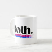 Mug Bisexuel Les Deux (Devant gauche)