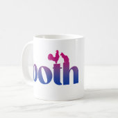 Mug Bisexuel Les Deux (Devant gauche)