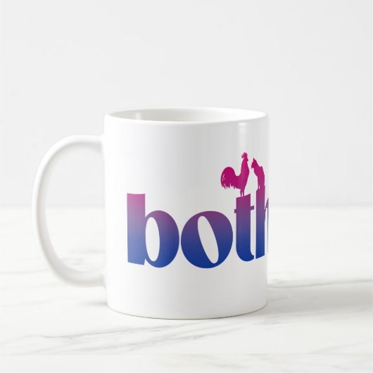 Mug Bisexuel Les Deux (Gauche)