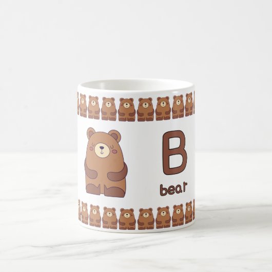 Mug BisforBear–FunAlphabetCupDesign (Centre)