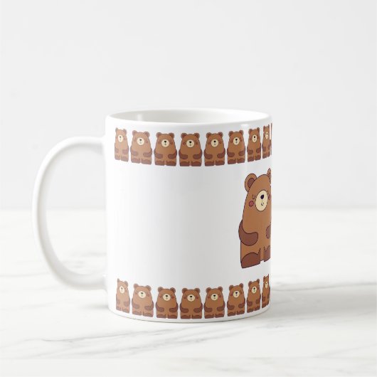 Mug BisforBear–FunAlphabetCupDesign (Gauche)
