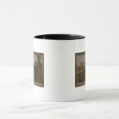 Mug Bismarck à cheval avec le chien (Centre)