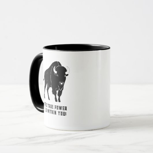 Mug Bison (Devant gauche)