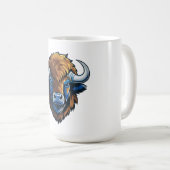 Mug bison à grandes cornes (Devant droit)