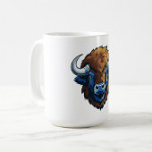 Mug bison à grandes cornes (Devant gauche)