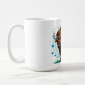 Mug bison à grandes cornes (Gauche)