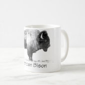 Mug Bison américain (Devant droit)